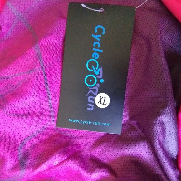 Cycle Run (XL) Zip Front Riding Jacket - Picture 7 of 9